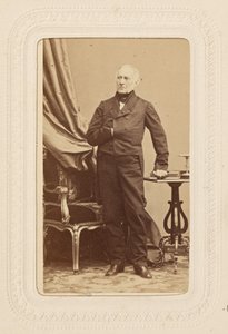 Francois Pierre Guillaume Guizot (1787 - 1874) by Andre Adolphe Eugene Disderi