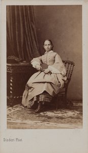 Portrait of Princess Eugenia Maximilianovna of Leuchtenberg by Andre Adolphe Eugene Disderi