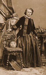 Portrait of Rosa Bonheur, c.1861 by Andre Adolphe Eugene Disderi