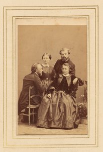 Rosa Bonheur and Family by Andre Adolphe Eugene Disderi