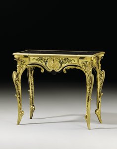 Louis XIV Bureau Plat, c.1700 by Andre Charles (attr. to) Boulle