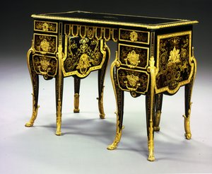 Louis XIV bureau, The Duchesse de Bourgogne Bureau by Andre Charles Boulle
