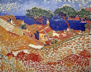 Collioure, the Village and the Sea by Andre Derain