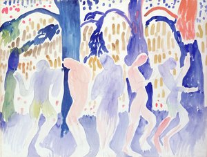 Five Nudes, c.1904-05 by Andre Derain