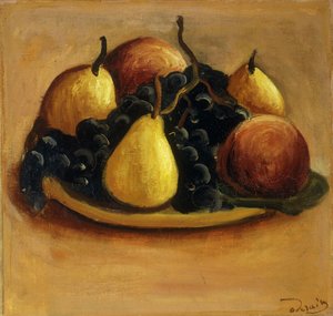 Pears, Peaches and Grapes