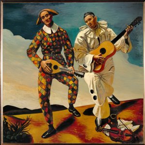 Two Clowns by Andre Derain