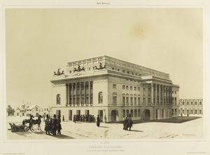 The Alexandrinsky Theatre in Saint Petersburg by Andre Durand