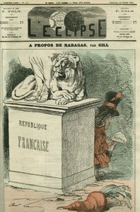 About Rabagas, Evocation of Two Pieces by Victorian Sardou by Andre Gill