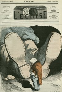 Adolphe Thiers (1797-1877), French Statesman. Cover in 