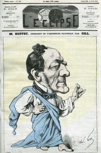 Cartoon by Louis-Joseph Buffet