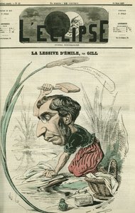 Emile Ollivier (1825-1913), French politician. Cover in 