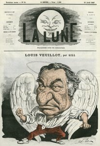 Portrait of Louis Veuillot by Andre Gill