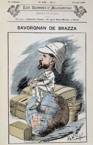 Savorgnan de Brazza - by Gill, in 