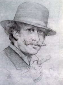 Self-portrait by André Gill by Andre Gill