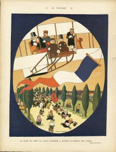 Illustration of Andre Helle in Le Rire by Andre Helle