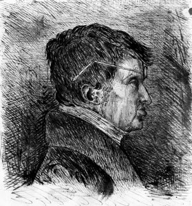 Self Portrait of Andre Marie Ampere by Andre Marie Ampere