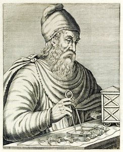 Archimedes of Syracuse from True Portraits by André Thévet published in 1594