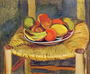 Still Life with a Stool by Andre Utter