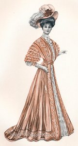 A Catalogue Illustration of an Edwardian lady