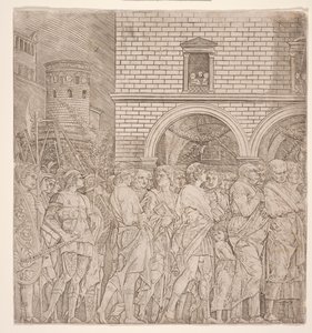 The Triumphs of Caesar: The Senators by Andrea (school of) Mantegna