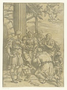 Adoration of the Kings by Andrea Andreani