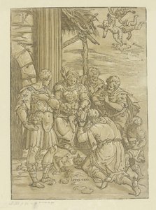Adoration of the Kings by Andrea Andreani