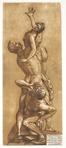 The Abduction of a Sabine Woman by Andrea Andreani