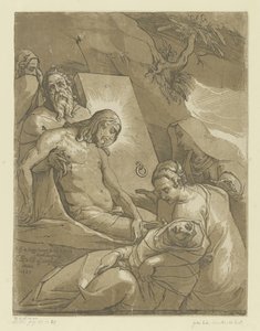 The Entombment of Christ by Andrea Andreani