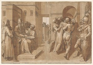 Pilate Washes His Hands in Innocence by Andrea Andreani