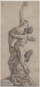 Rape of a Sabine Woman by Andrea Andreani