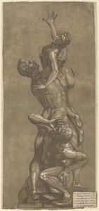 The Rape of a Sabine, 1584 by Andrea Andreani