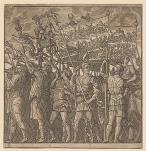 The Triumph of Julius Caesar: Soldiers Carrying the Pictures of War