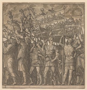 The Triumph of Julius Caesar: Soldiers Carrying the Pictures of War, 1593-99