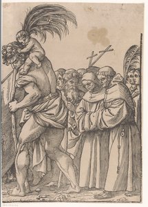Triumph of Christ (Eighth Part) by Andrea Andreani