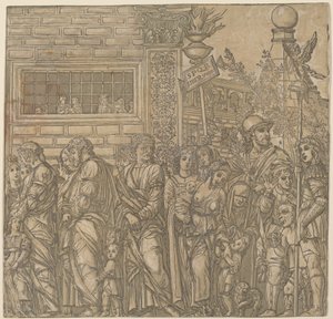 The Triumph of Julius Caesar by Andrea Andreani after Andrea Mantegna