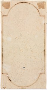 Fragment of an Arch tracing from recto verso