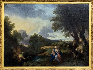 Latona and the Peasants of Lycia by Andrea Locatelli