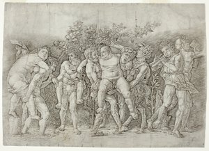 Bacchanal with Silenus