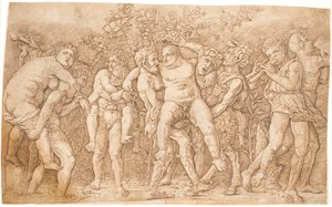 Bacchanal with Silenus