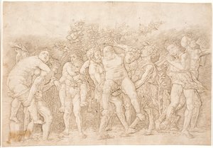 Bacchanal with Silenus