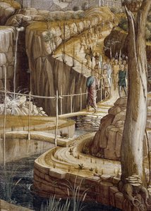 The Prayer in the Garden of Olive Trees (Detail) by Andrea Mantegna