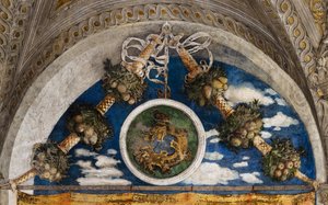 Ducal Palace: North-West Wall of the Bridal Chamber or Camera Picta