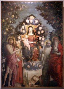 Madonna Trivulzio by Andrea Mantegna