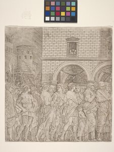 The Senators - The Triumph of Julius Caesar by Andrea Mantegna