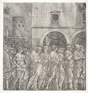 The Triumphs of Caesar: The Senators by Andrea Mantegna