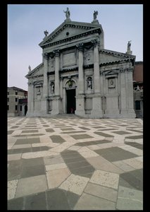 Facade of the Church by Andrea Palladio