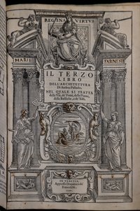 Page of the Third of The Four Volumes on Architecture by Andrea Palladio