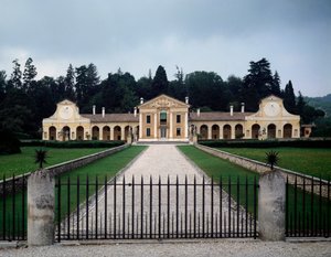 View of the villa Barbaro or Volpi by Andrea Palladio