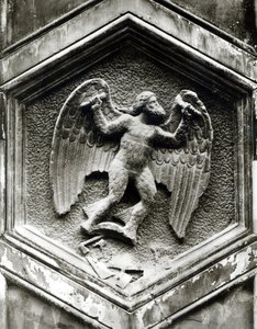 Daedalus, decorative relief from the Campanile, Florence, c.1348-50 by Andrea Pisano