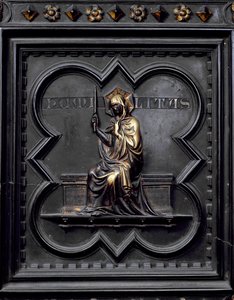 Humility, Panel D of the South Doors of the Baptistery of San Giovanni